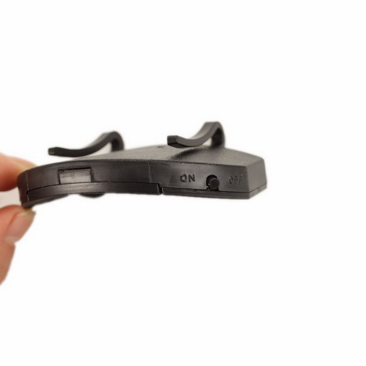 Linterna frontal ultrabrillante de 5 LED para camping, pesca, gorra, con clip de dureza, 100 % nueva.