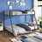 Metal Twin over Full Bunk Bed/ Heavy-duty Sturdy Metal/ Noise Reduced/ Safety Guardrail/ CPC Certified/ No Box Spring Needed - V.I.P Digital Presence
