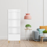 Kids 4-Tier Bookcase Children's Book Display Bookshelf Toy Storage Cabinet Organizer for Children's Room Playroom - V.I.P Digital Presence