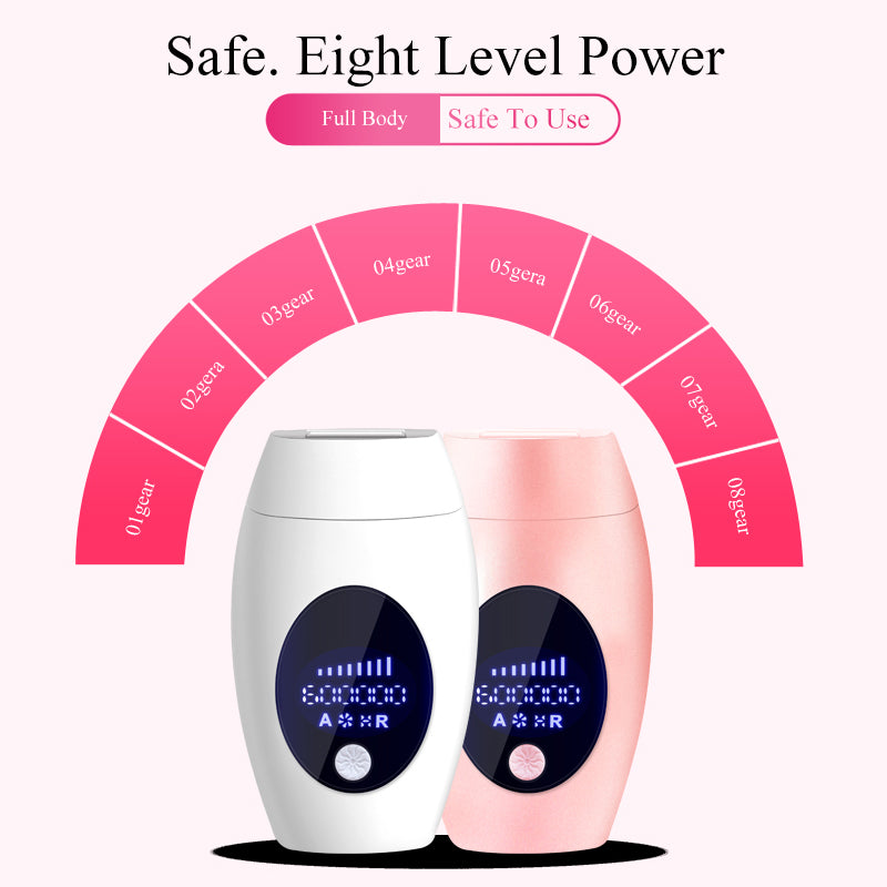 600000 Flashes IPL Laser Epilator  Permanent Hair Removal Device LED Whole Body Laser Hair Remover Machine - V.I.P Digital Presence