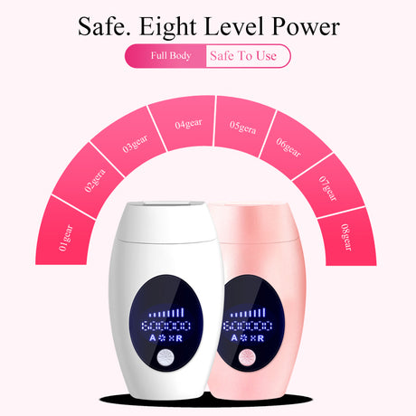 600000 Flashes IPL Laser Epilator  Permanent Hair Removal Device LED Whole Body Laser Hair Remover Machine - V.I.P Digital Presence