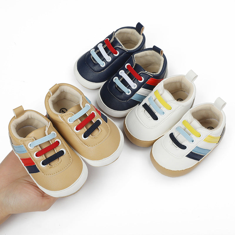 Baby Boy Toddler Shoes Baby Step Shoes Spring And Autumn Anti-Fall Shoes Indoor Baby Shoes - V.I.P Digital Presence