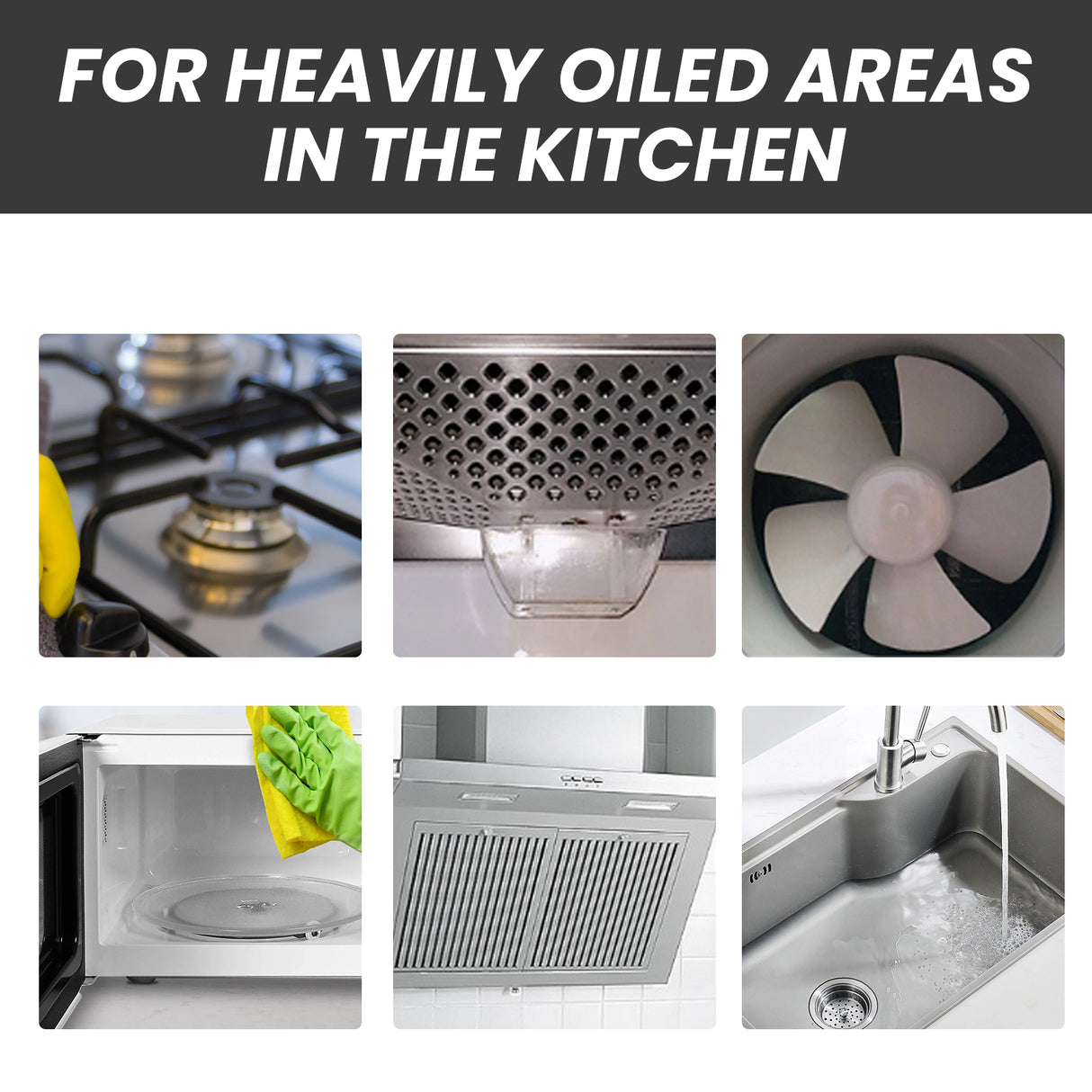 Concentrated Kitchen Greases & Grime Cleaner, Range Hood Oven Stubborn Oil Cleaning Multi-Functional Dirt Cleaner - V.I.P Digital Presence