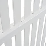 Privacy Screen Panels Kit Air Conditioner Trash Can Enclosure Vinyl white color - V.I.P Digital Presence