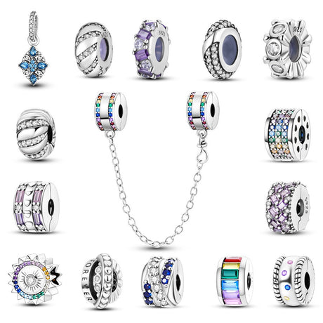 Pendant beads, emerald shaped isolation beads, DIY beads, bracelets, necklaces - V.I.P Digital Presence