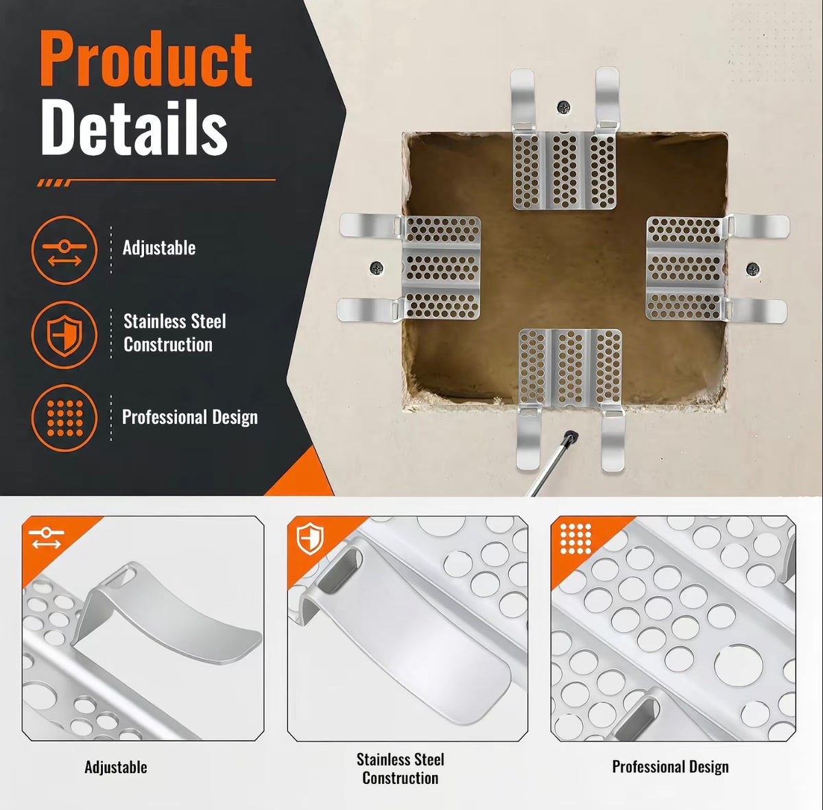 WallFix Drywall Repair Clips