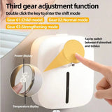 Wall-mounted Automatic Soap Dispenser Multifunctional Infrared Sensor LED Digital Display Touchless Foam USB Rechargeable - V.I.P Digital Presence