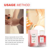 Jasmine Lady Pheromone Perfume, Wrist Behind Ear Neck Natural Long-Lasting Light Fragrance Delicate Elegance Exudes Feminine Charm - V.I.P Digital Presence