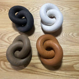 Wooden decorative chains, wooden handicrafts, home furnishings, homestay decorations, two ring buckle wooden chains, two ring wo - V.I.P Digital Presence