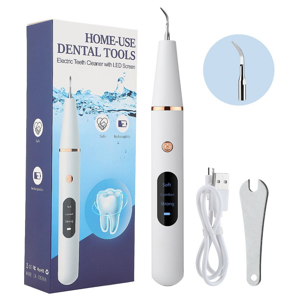 Intelligent Ultrasonic Tooth Cleaner 3 Gears To Remove Tartar And Stains Tooth Cleaning Instrument Household Tooth Cleaning Tooth - V.I.P Digital Presence