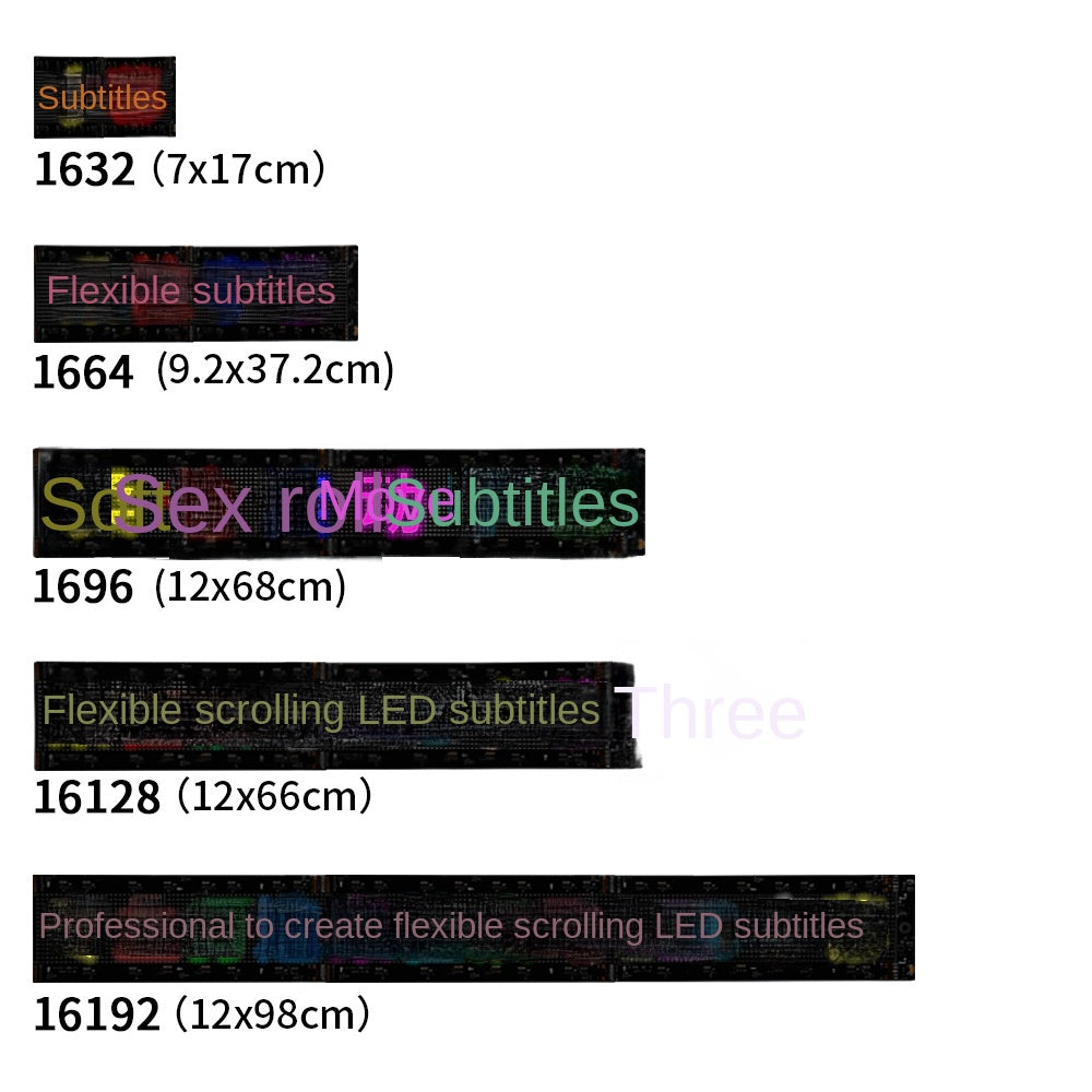 Flexible LED Advertising Screen LED Soft Panel APP Bluetooth Car Display - V.I.P Digital Presence