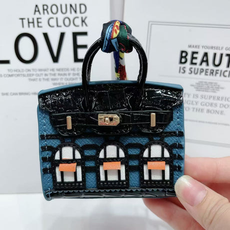 Small house bag mini window pendant headphone bag lipstick car key backpack backpack decoration - V.I.P Digital Presence