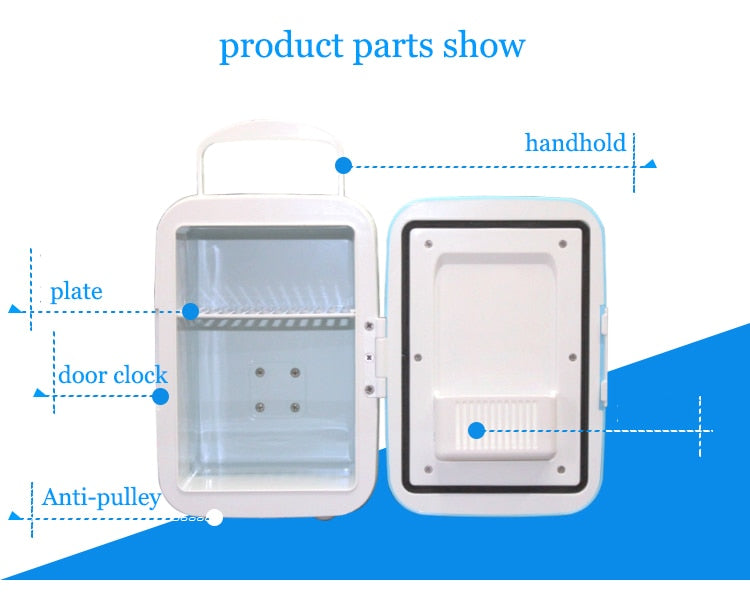 4L Electric Car Refrigerator Car Home Dual Use Mini Refrigeration Machine - V.I.P Digital Presence