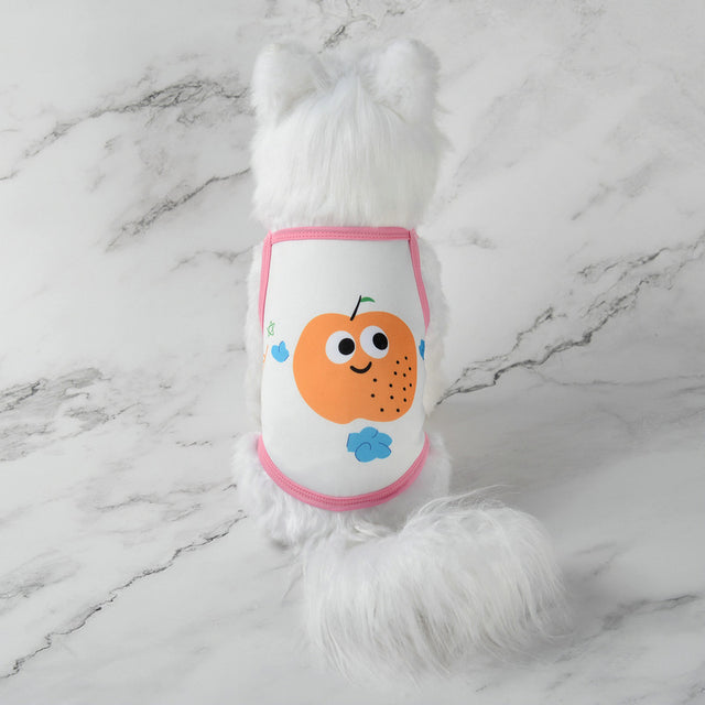 Pet supplies pet clothes cute fruit camisoles tank tops breathable pet sunscreen mosquito and insect repellent products - V.I.P Digital Presence