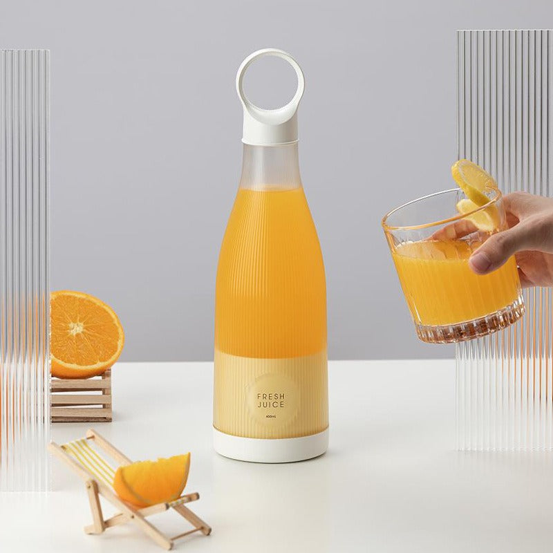Home portable electric juice cup with large capacity, wireless portable USB juice machine handheld - V.I.P Digital Presence