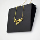 Daddy's Girl Necklace Parent's Daughter Family Member Collarbone Chain Father's Day Gift - V.I.P Digital Presence