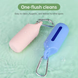 Silicone dog poop bag holder with dispenser, portable, hanging ring & storage case - V.I.P Digital Presence