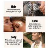 Glitter Body Skin Gel, Makeup Fish Scale Glitter Gel Glitter Stage Show Makeup Props Eyeshadow - V.I.P Digital Presence