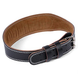 Belt protection fitness men's and women's deep squat hard pull weightlifting belt PU leather - V.I.P Digital Presence