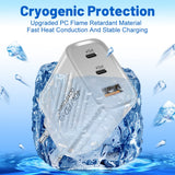 Puerto estándar de carga rápida dual PD+USB TYPEC de 40 W