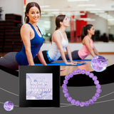 Purple Bracelet Purple Rabbit Hair Crystal Personality Trend Fashion With Purple Hand Beaded Bracelet - V.I.P Digital Presence