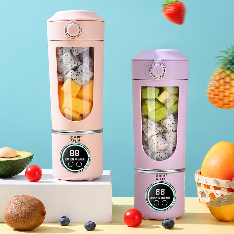 High-end juicer household crushed ice juicer cup USB charging portable juicer outdoor travel cup 12 dollars - V.I.P Digital Presence