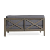 BRAVA X-BACK RIGHT CORNER BENCH, DARK GREY - V.I.P Digital Presence