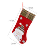 Christmas Decorations Cartoon Embroidery Christmas Socks Christmas Socks Gift Bag - V.I.P Digital Presence