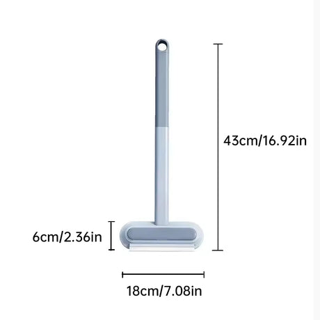 3-in-1 Pet Hair Remover Brush: Long-handle window & pet fur cleaning tool for cat/dog hair. - V.I.P Digital Presence