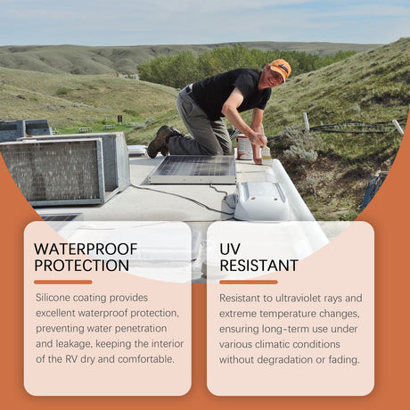 Silicone Rv Roof Paint, Rv Roof Repair Wood Paint Leak Sealant - V.I.P Digital Presence