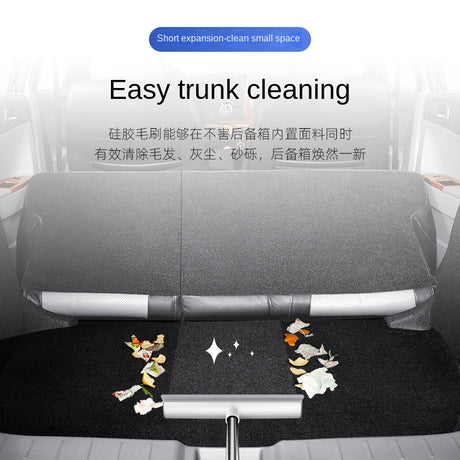 Cleaning Brush Stainless Steel Silicone Floor Brush Water Scraping Brush Long Handle Magic Carpet Brush - V.I.P Digital Presence