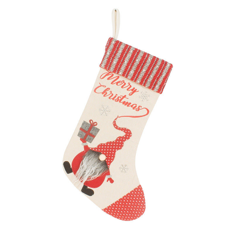 Christmas Gift Candy Bag Christmas Pendant Large Christmas Socks Christmas Decoration - V.I.P Digital Presence