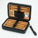 Cigar Box Zipper Pack 6-pack Convenient Cigar Box Cigarette Box Smoking Accessories Cedar Wood Material Set - V.I.P Digital Presence