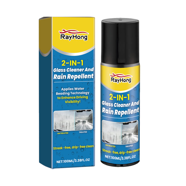Auto Glass Cleaning Anti-Fog 2-In-1 Windshield Cleaning Brightening Oil Film Anti-Fogging Agent - V.I.P Digital Presence