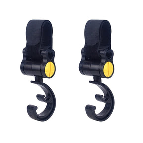 2pcs/ Baby Hanger Baby Bag Stroller Hooks Pram Rotate 360 Degree baby car seat accessories stroller organizer - V.I.P Digital Presence
