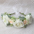 Korean style flower garland headwear fresh large peony flower crown runway dance party headband vacation countryside headband - V.I.P Digital Presence