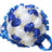WifeLai-A Ramos De Novia Burgundy Artificial Flower Bridesmaid Wedding Bouquet - V.I.P Digital Presence