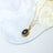 Geometric Jewelry Dripping Oil Star Elliptical Titanium Steel Pendant Necklace - V.I.P Digital Presence