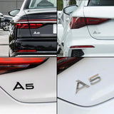 Suitable for Audi logo A3A4A5A6L A8LA4L, rear badge, and car sticker logo - V.I.P Digital Presence