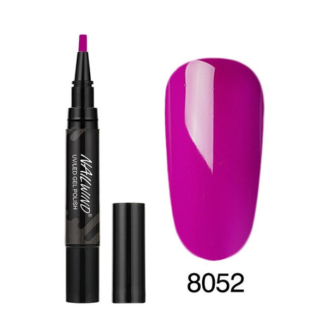 Art Manicure Venalisa 60 Colors Soak Off Enamel Convenience Clean Nail Glue Pen - V.I.P Digital Presence