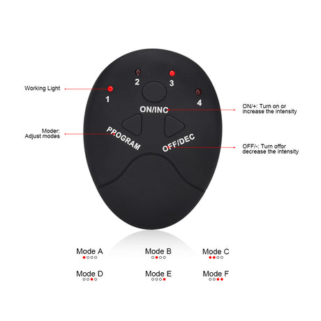 Electric EMS Foot Massager Foot Muscle Stimulator Massager Wireless Low Frequency Feet Physiotherapy ABS Stimulator Massage Mat - V.I.P Digital Presence