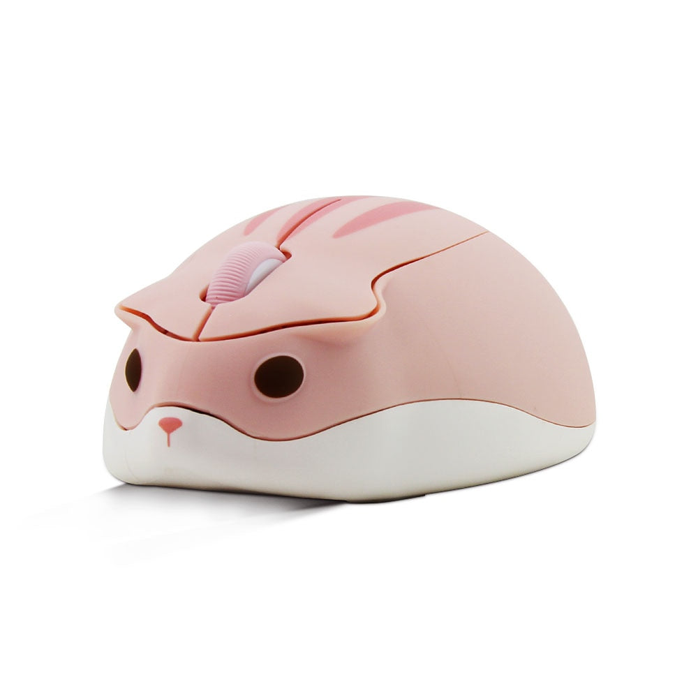 CHUYI 2.4G Wireless Optical Mouse Cute Hamster Cartoon Computer Mice Ergonomic Mini 3D Office Mouse For Kid Girl Gift PC Tablet - V.I.P Digital Presence