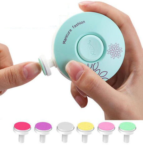 ELERA New Baby Electric Nail Trimmer Kid Nail Polisher Tool Baby Care Kit Manicure Set Easy To Trim Nail Clippers For Newborn - V.I.P Digital Presence