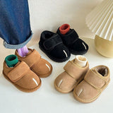 Baby Cotton Shoes Autumn/Winter New Children's Velvet Shoes Men's and Women's Shoes Fake Split Toe Snow Boots - V.I.P Digital Presence