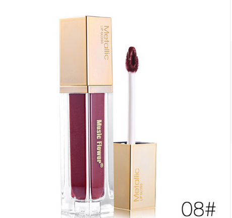 Universal Lip Luminizer Lipstick Soft Metallic Matte Lipstick Liquid Waterproof Lipstick Matte Lipstick lips - V.I.P Digital Presence