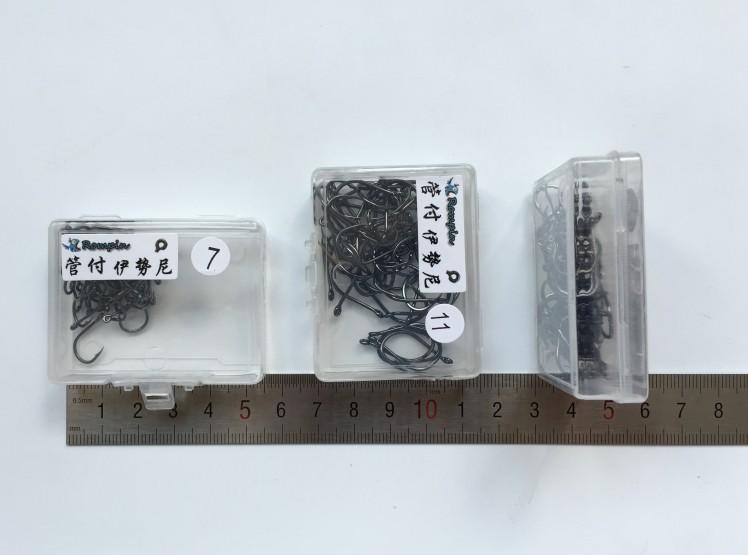 Rompin 50Pcs/box Size #2-15 High Carbon Steel Circle Owner Fishing Hooks - V.I.P Digital Presence