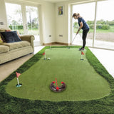 Golf Putting Practice Green Hole Cup Adjustable Hole Cup Golf Putt Mobile Hole Cup
