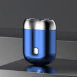 USB rechargeable electric washable shaver, men's dual blade mini travel portable shaver - V.I.P Digital Presence