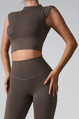 Mock Neck Active Tank - V.I.P Digital Presence