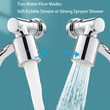 1080 °/1440 ° New Mechanical Arm Double Outlet Bubbler Universal Extension Faucet Splash Proof Washing Faucet Extender - V.I.P Digital Presence